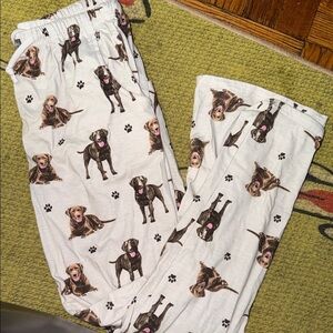 Comfies Dog Print Pajama Pants size M
